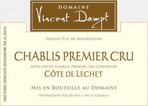 Chablis 1er 'Côte de Léchet'