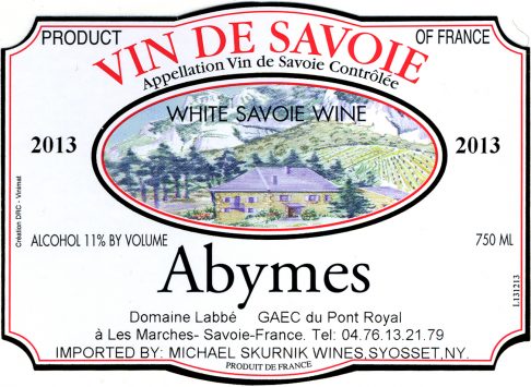 Vin de Savoie Blanc 