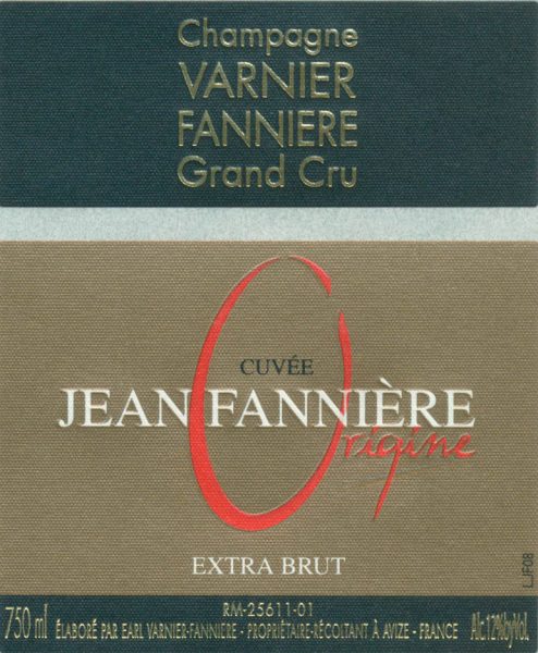 Varnier-Fannière 'Cuvée de Jean Fannière Origine' Extra-Brut