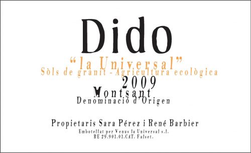 Montsant Tinto, 'Dido'