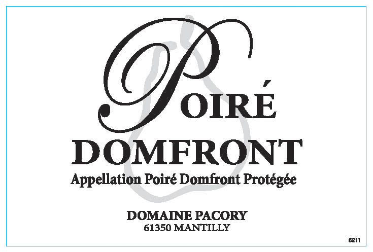 Poir Domfront Domaine Pacory