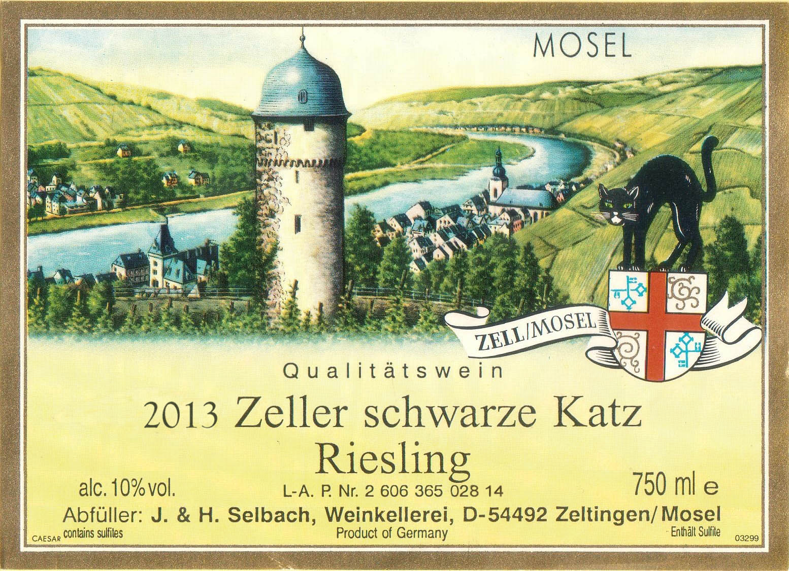 Zeller Schwarze Katz Riesling [EOB], J&H Selbach [Screwcap] Skurnik Wines