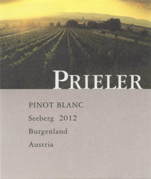 Prieler Ried Seeberg Pinot Blanc