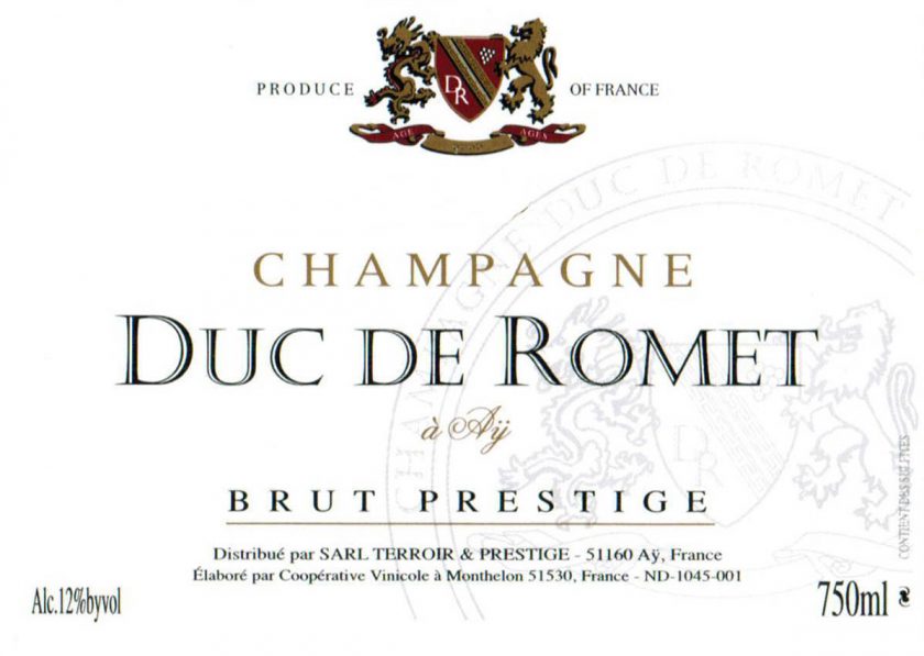 Duc de Romet 'Prestige' Brut