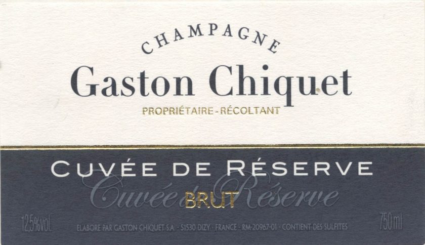 Gaston Chiquet 'Cuvée de Réserve' Brut