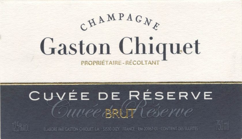 Gaston Chiquet Cuve de Rserve Brut