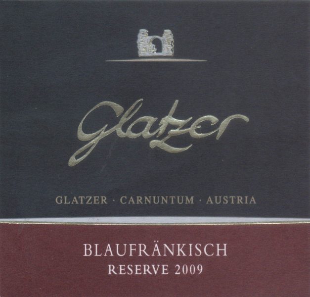 Glatzer Gttlesbrunn Carnuntum DAC Blaufrnkisch