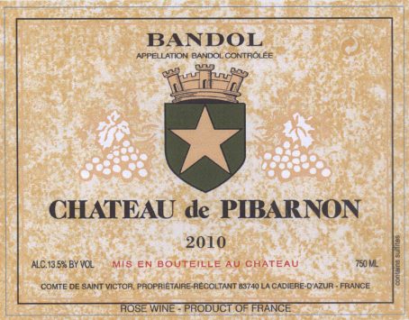 Bandol Blanc, Château Pibarnon