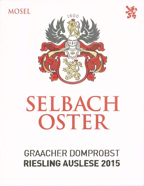 Selbach-Oster Graacher Domprobst Riesling Auslese