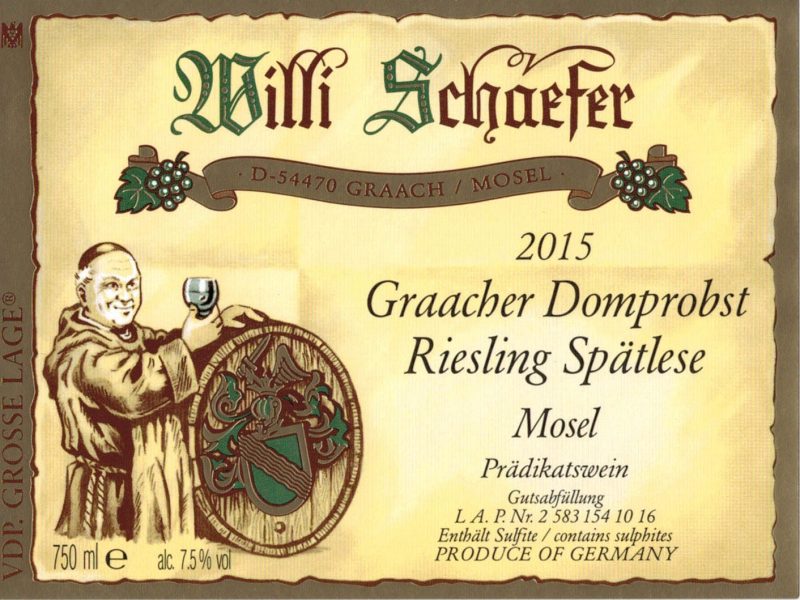 Graacher Domprobst Riesling Sptlese 10