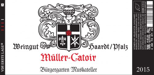 Müller-Catoir Haardter Bürgergarten Muskateller