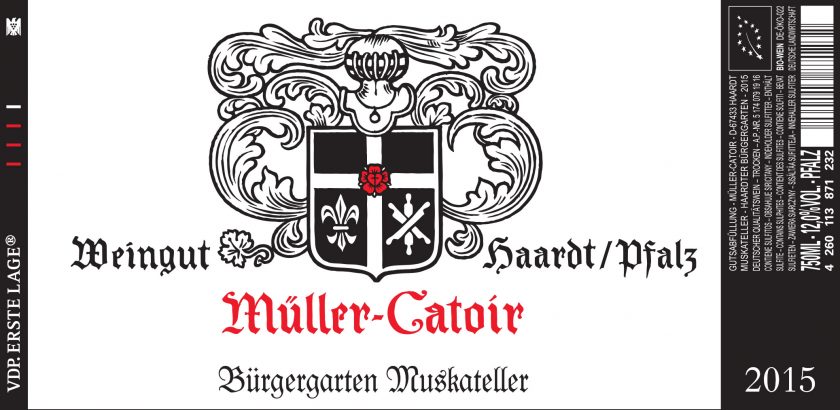 Müller-Catoir Bürgergarten Muskateller