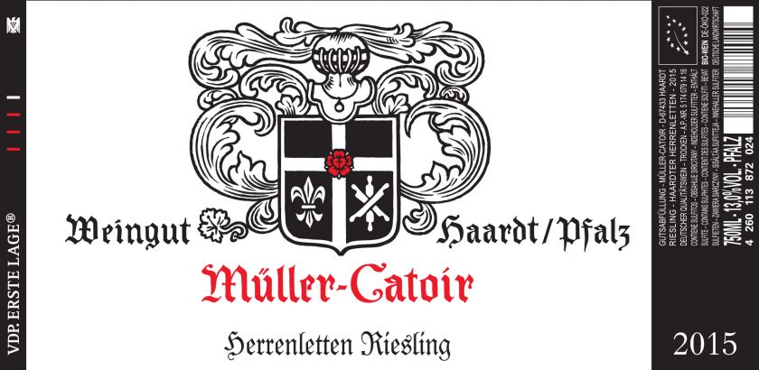 Müller-Catoir Haardter Herrenletten Riesling Erste Lage Trocken
