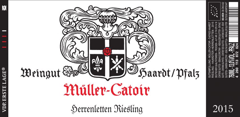 MllerCatoir Haardter Herrenletten Riesling Erste Lage Trocken