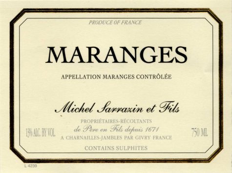 Maranges Rouge