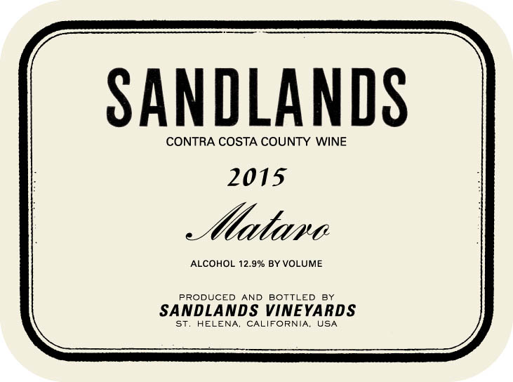 Mataro 'Contra Costa', Sandlands
