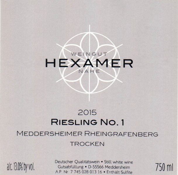 Hexamer Meddersheimer Rheingrafenberg Eisendell Riesling Trocken