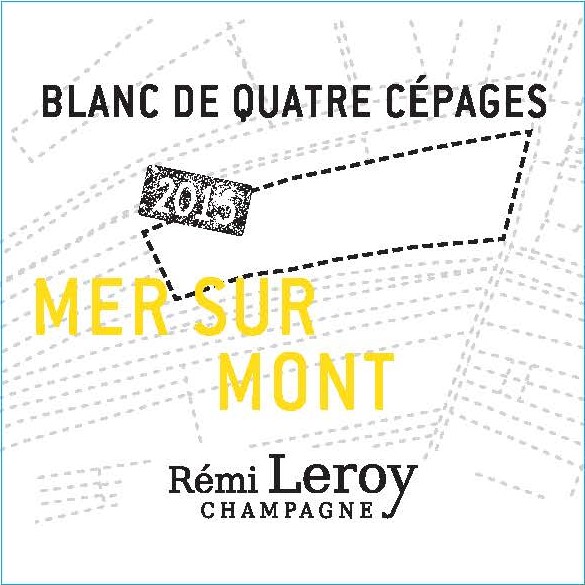 Rmi Leroy Mer Sur Mont  Blanc de Quatre Cpages Extra Brut