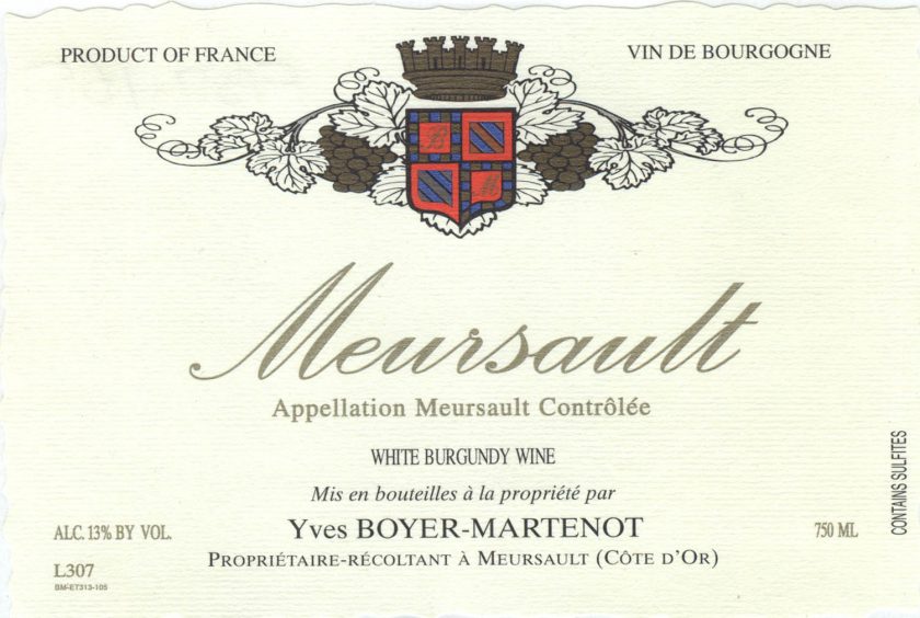 Meursault Les Chaumes