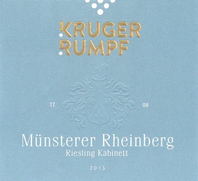 Münsterer Rheinberg Riesling Kabinett