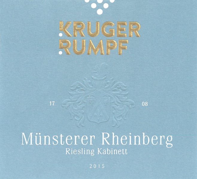 KrugerRumpf Mnsterer Rheinberg Riesling Kabinett