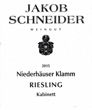 Niederhäuser Klamm Riesling Kabinett