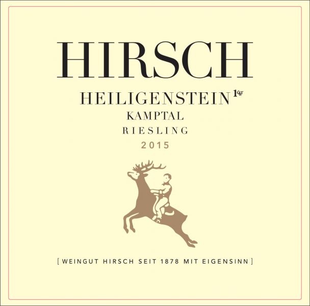 Hirsch Ried Zbinger Heiligenstein 1 TW Kamptal DAC Riesling