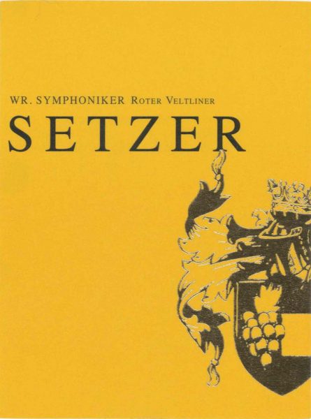 Setzer Wiener Symphoniker Roter Veltliner