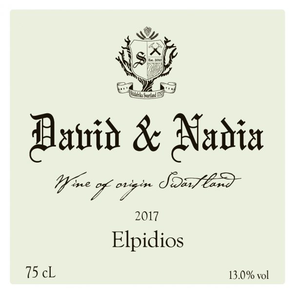 Swartland Red Wine 'Elpidios', David & Nadia Sadie