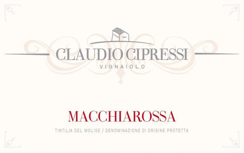 Tintilia del Molise Macchiarossa Claudio Cipressi MWO