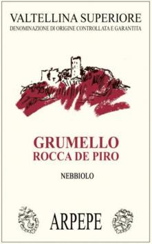 Valtellina Superiore Grumello 'Rocca de Piro'