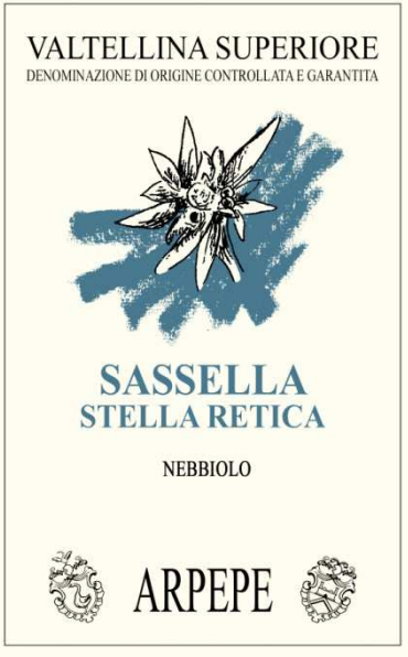 Valtellina Superiore Sassella Stella Retica ARPEPE