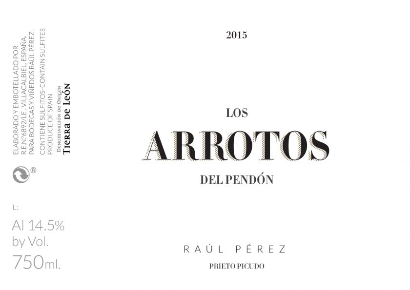 Len Tinto Arrotos del Pendn Prieto Picudo