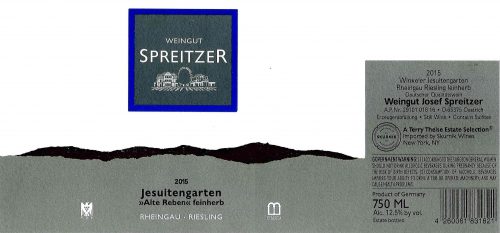 Winkeler Jesuitengarten Alte Reben Riesling Feinherb