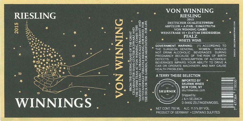 Winnings Riesling