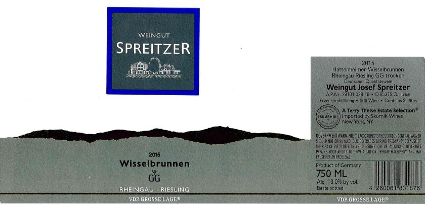 Wisselbrunnen Riesling Grosses Gewchs