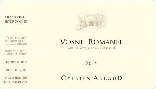 Wine and Spirit Label 3