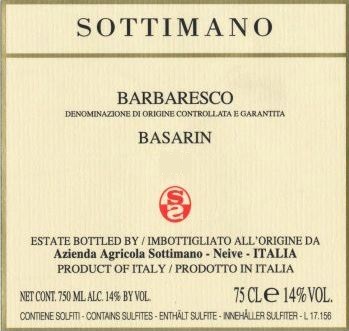 Wine and Spirit Label 6