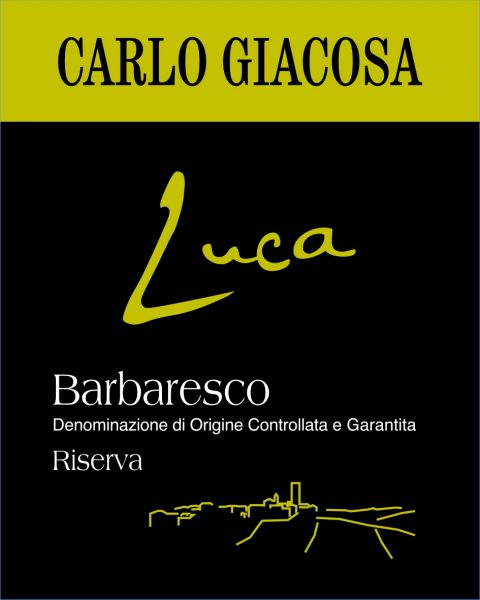 Barbaresco Riserva 'Luca', Carlo Giacosa