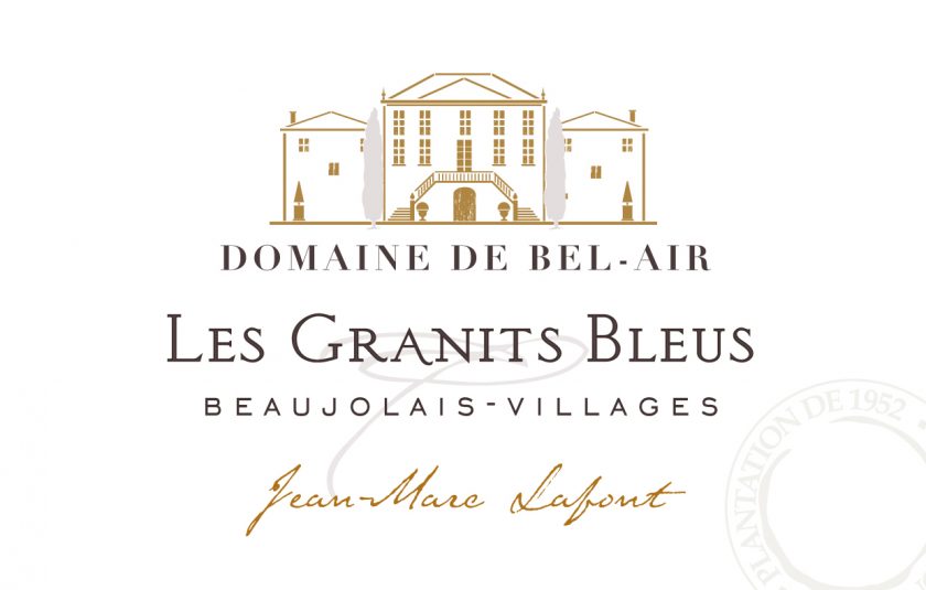 BeaujolaisVillages Les Granits Bleus Domaine de BelAir