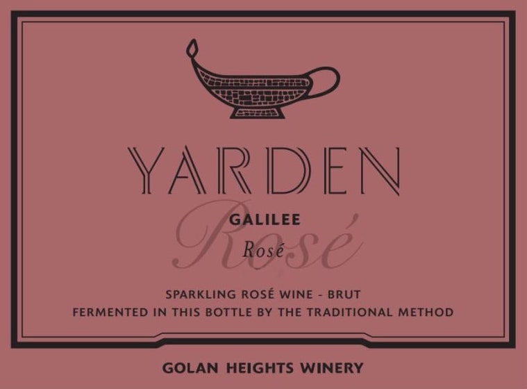 Brut Rose Yarden Golan Heights Winery