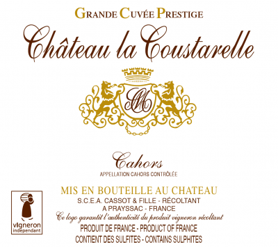 Cahors 'Grand Cuvee Prestige', Chateau La Coustarelle