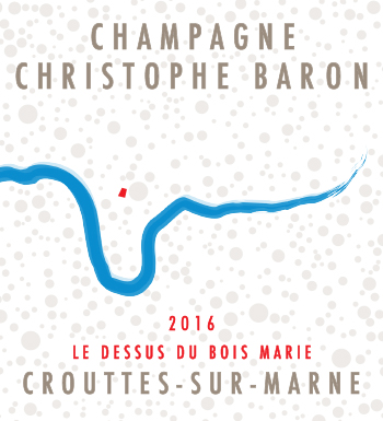 Le Dessus Le Bois Marie Brut Nature Champagne Christophe Baron