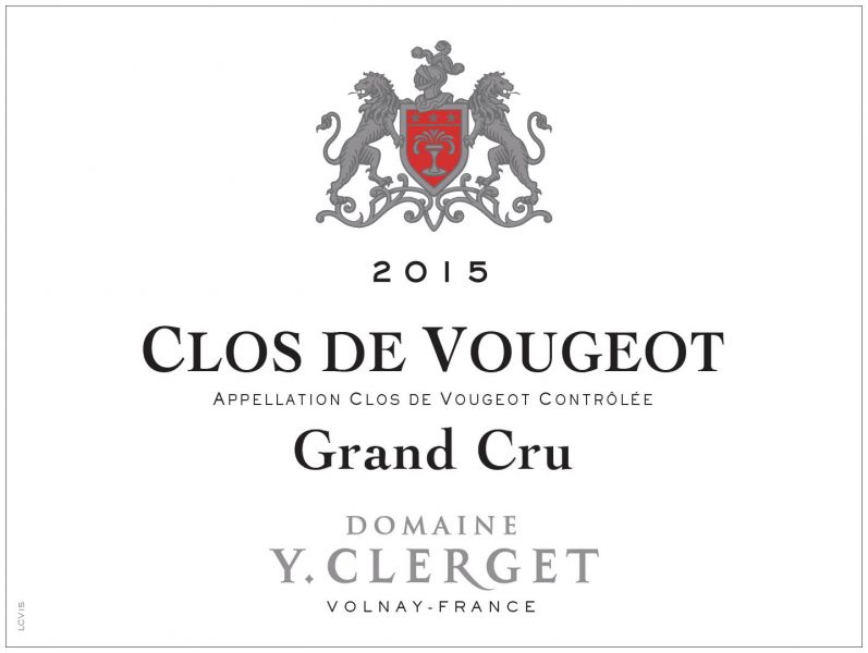 Clos de Vougeot Grand Cru, Domaine Yvon Clerget