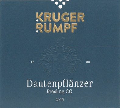 Dautenpflänzer Riesling Grosses Gewächs