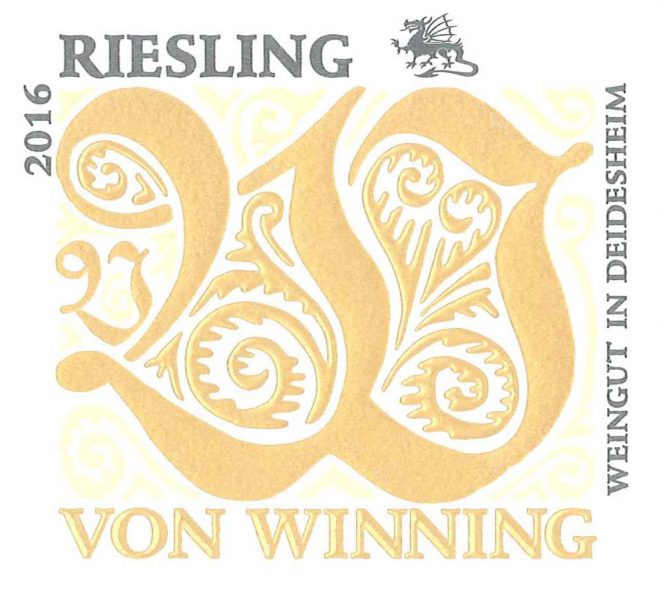 von Winning Estate Riesling Trocken