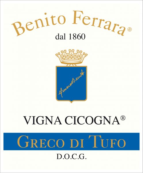 Greco di Tufo 'Vigna Cicogna', Benito Ferrara
