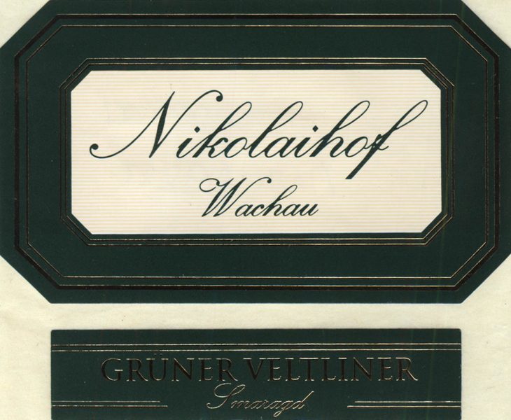 Nikolaihof Im Weingebirge Smaragd Wachau Grüner Veltliner