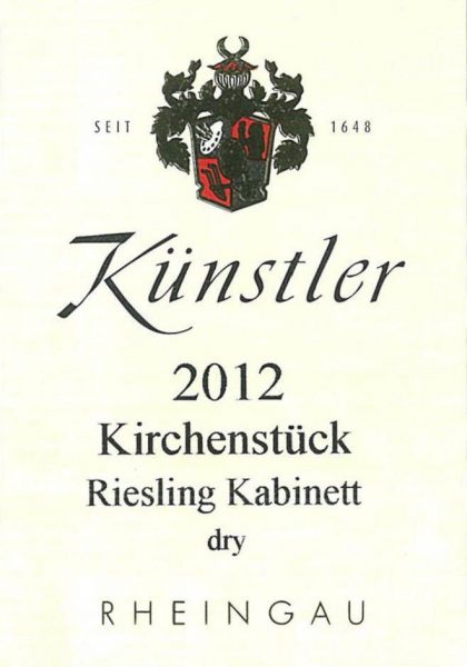 Knstler Hochheimer Kirchenstck Im Stein Riesling Erste Lage Trocken