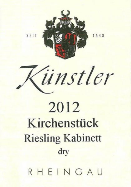 Knstler Hochheimer Kirchenstck Im Stein Riesling Erste Lage Trocken 